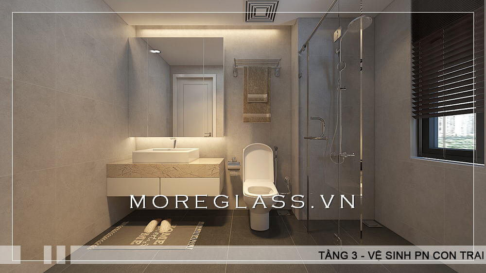 Thiết kế phòng tắm kính cường lực đẹp
